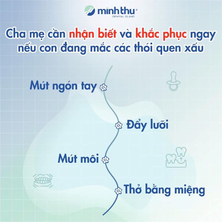 Nhận biết các thói quen xấu của bé